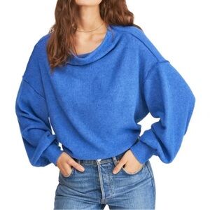 We The Free Vibrant Blue Long Sleeve Tee